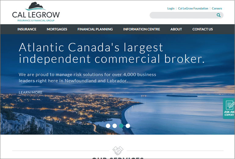Cal LeGrow Website Launched