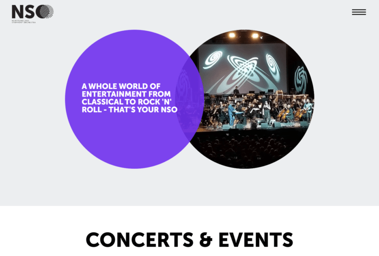 Newfoundland Symphony Orchestra Website Redesign