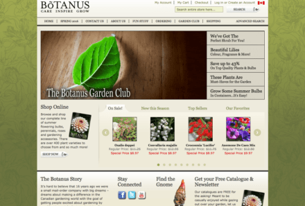 Botanus E-Commerce Website Launched!