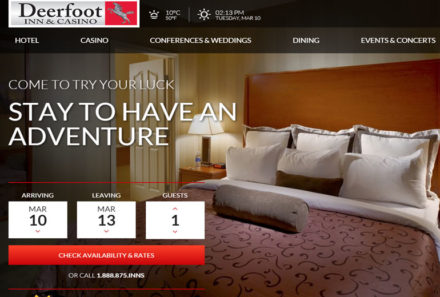 Deerfoot Inn & Casino Website Launched