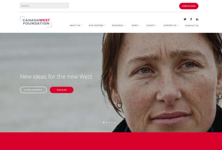 Canada West Foundation Website Launched
